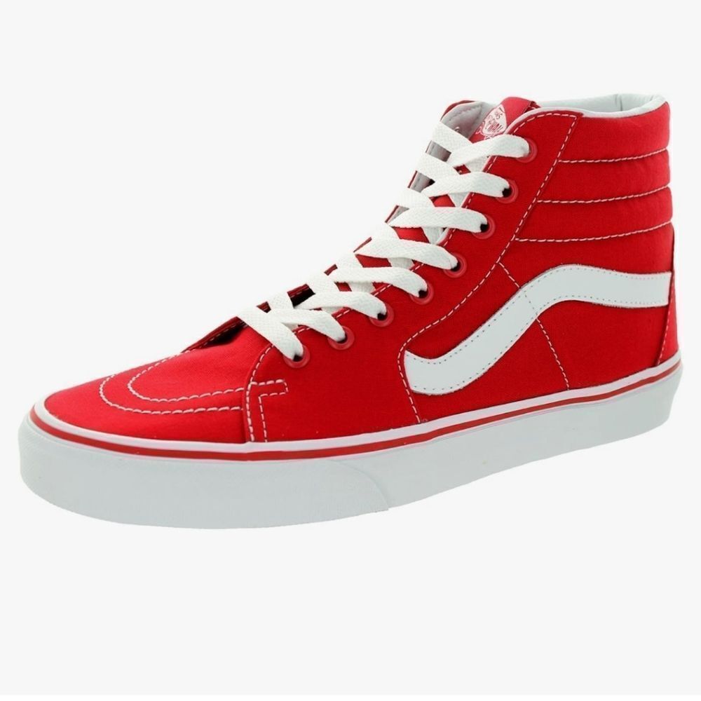 VANS - ADULT UNISEX SK8-HI CANVAS FORMULA ONE SNEAKER